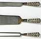 Presentoir, carving knife and fork