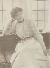 Portrait of Louise Jopling Rowe, F. Hollyer