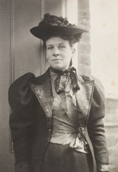 Portrait of Elizabeth Robins Pennell, F. Hollyer