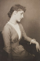 Portrait of Violet Lindsay, F. Hollyer