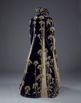 Embroidered velvet coat, Marshall & Snelgrove Ltd