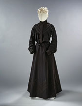 Mourning dress, designer unknown