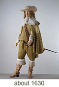 Doublet, breeches and cloak