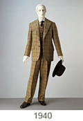 Single-breasted suit, 1940. Museum no. T.717 &amp; A-1974. Given by the Duke of Windsor