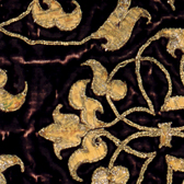 Valance embroidered with moresques