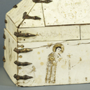 Casket with Christian figures