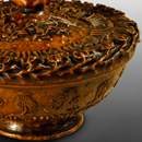 Mazer bowl and cover