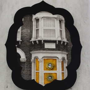Collage constructed from a photograph of a house near Green Street, London E7