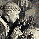 John Souter, Old lady Making Lace