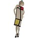 Cocktail dress - The Mondrian Collection Cocktail dress - The Mondrian Collection