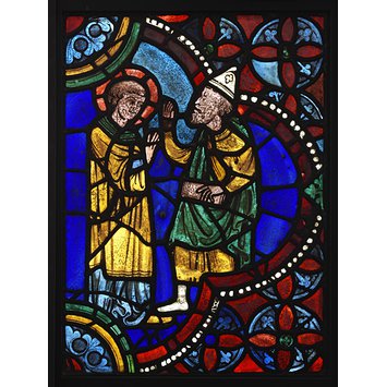 Panel - Saint Stephen before the High Priest