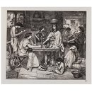 Joseph distributes corn (Print)