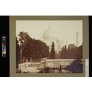 Agra. The Taj, from the garden. (Photograph)