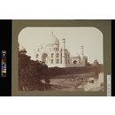 Agra. The Taj, a near view from the river. (Photograph)
