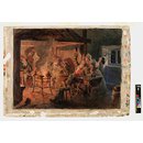 Tam O' Shanter at the Inn (Watercolour)