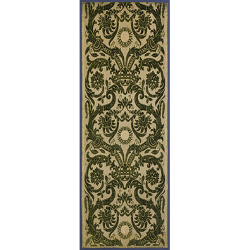 Silk velvet furnishing fabric