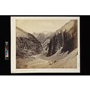 View of curious gravel formations on the Lagudarsi stream at Kioto, Spiti (Photograph)