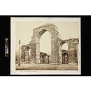 The Great Arch and the iron Pillar, Delhi (Photograph) The Great Arch and the iron Pillar, Delhi (Photograph)