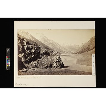 Photograph - The Chandra valley from Choto Shigri - Shigri Peaks in the Far Distance.