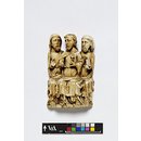 Christ seated with two apostles (Group) Christ seated with two apostles (Group)