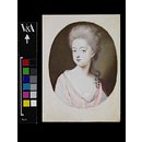 Mrs Pru Phillips (Portrait miniature)