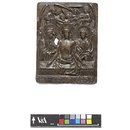 Christ in the tomb between the Virgin and St John; Imago pietatis (Plaquette)