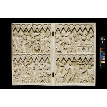 Diptych - The Life of Christ and Coronation of the Virgin