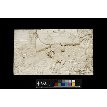 Relief - Samson carrying the Gates of Gaza
