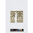 Knights and Ladies Seated under Canopies (Panel)