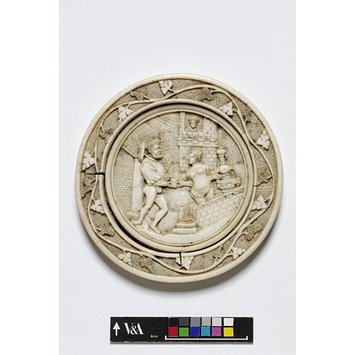 Mirror case - David's message to Bathsheba Mirror case - David's message to Bathsheba