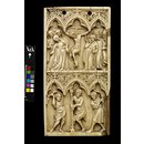 The Crucifixion and the Flagellation (Diptych leaf) The Crucifixion and the Flagellation (Diptych leaf)