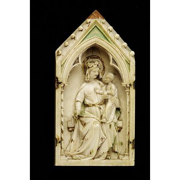 Panel from a tritptych - The Virgin and Child
