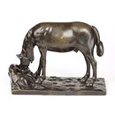 Horse Drinking from a Spring (Statuette)