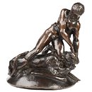 Hercules and the Nemean Lion (Statuette)