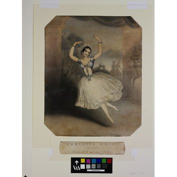 Print - Carlotta Grisi, / in the / Ballet of the Peri.