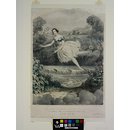 Print - Mademoiselle Carlotta Grisi, / in Coralli and Gautier's Grand Ballet of / The Peri / Carlotta Grisi (facsimile signature) Print - Mademoiselle Carlotta Grisi, / in Coralli and Gautier's Grand Ballet of / The Peri / Carlotta Grisi (facsimile signature)