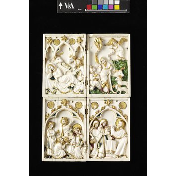 Polyptych - The Nativity; The Annunciation to the Shepherds; The Adoration of the Magi; The Presentation; Polyptych Polyptych - The Nativity; The Annunciation to the Shepherds; The Adoration of the Magi; The Presentation; Polyptych