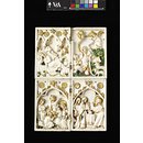 Polyptych - The Nativity; The Annunciation to the Shepherds; The Adoration of the Magi; The Presentation; Polyptych
