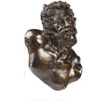 Statuette - Head of a satyr