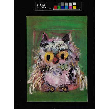 Greeting card - Card with an Owl Greeting card - Card with an Owl