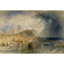Holy Island, Northumberland; Lindisfarne (Watercolour)
