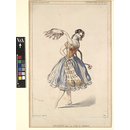 Print - Mme Cerrito dans La Fille de marbre
