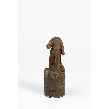 Wax model - Kneeling friar Wax model - Kneeling friar