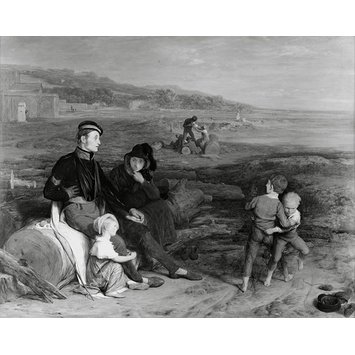 Oil painting - The Convalescent from Waterloo