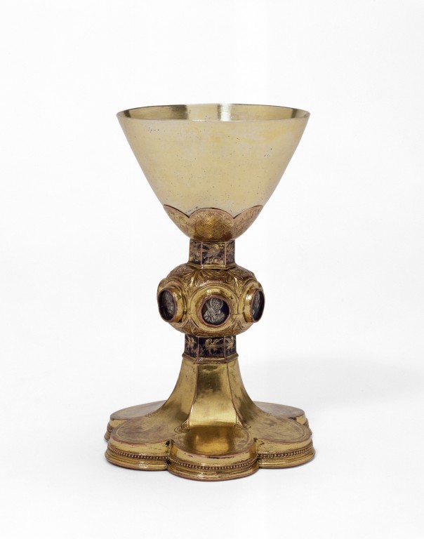 Chalice And Paten. Chalice and paten; Enlarge image