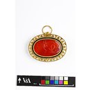 Erecththeus killing the Serpent (Intaglio) Erecththeus killing the Serpent (Intaglio)