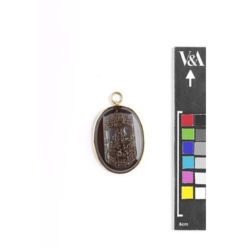 Cameo - Virgin and Child Enthroned Cameo - Virgin and Child Enthroned
