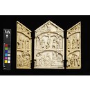 Triptych - Triptych with scenes of the Infancy and Crucifixion of Christ Triptych - Triptych with scenes of the Infancy and Crucifixion of Christ