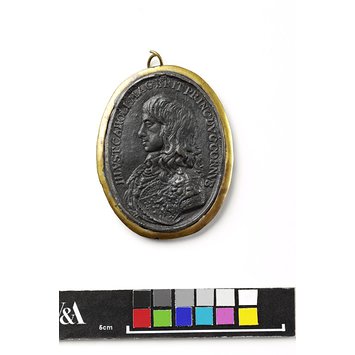Plaquette - Charles II as Prince of Wales