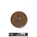 Presentation of a Cradle by the City of Parsi to Emperor Napoleon III and the Empress Eugénie (Medal)